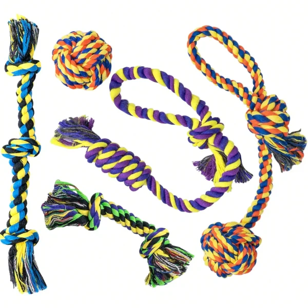 Durable Cotton Chew/Tug Toy for Aggressive Chewers