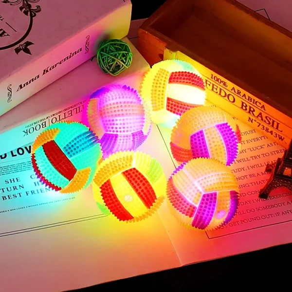 Glowing Ball  Bouncy Chew toy