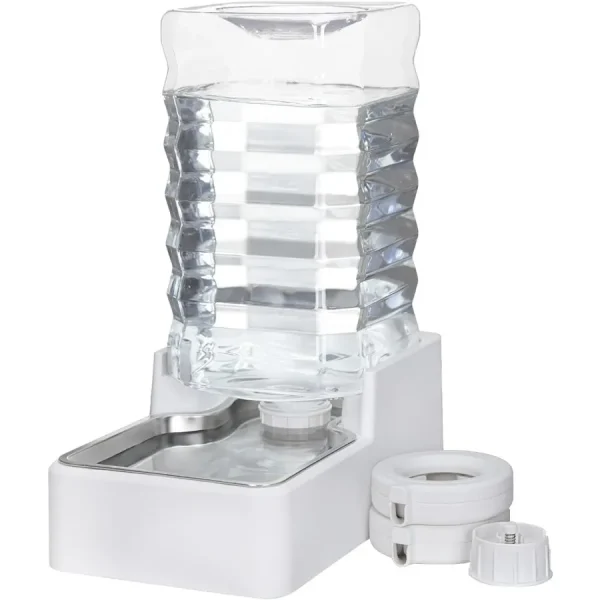 Automatic  Water Dispenser with 2.25 gal  Stainless Steel Bowl for Dogs and Cats