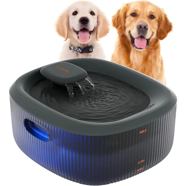 Dog Water Fountain for Large Dogs, 1.7Gal