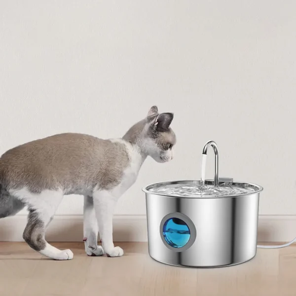 3.2L Pet Water Fountain  Stainless Steel